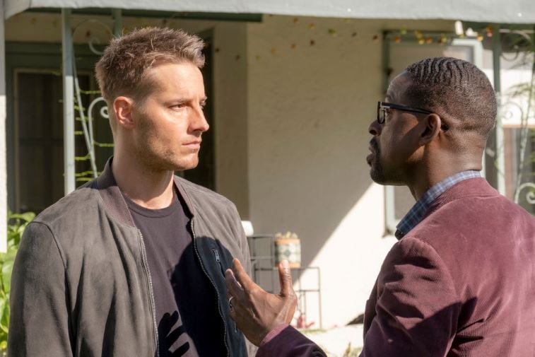 Justin Hartley and Sterling K. Brown