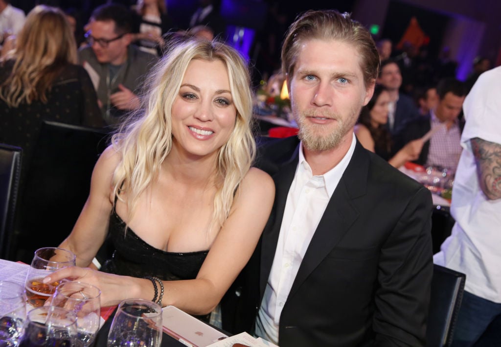 Kaley Cuoco and Karl Cook