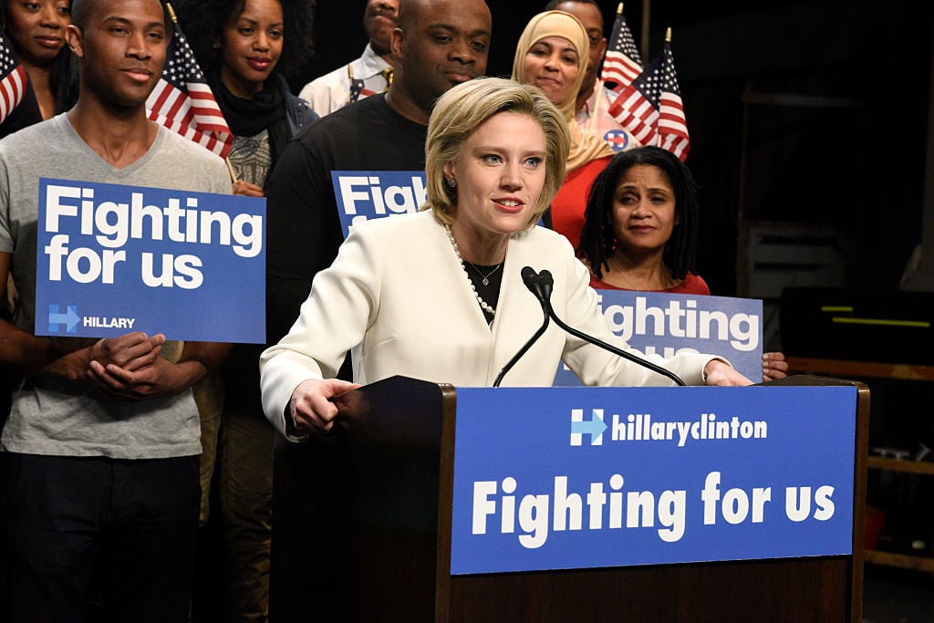 Kate McKinnon as Hillary Clinton