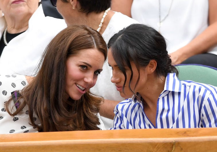 Kate Middleton and Meghan Markle