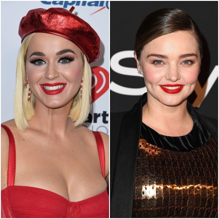 Katy Perry and Miranda Kerr