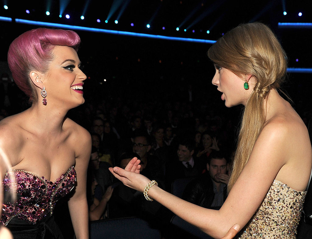 Katy Perry and Taylor Swift | Kevin Winter/AMA2011/Getty Images for AMA
