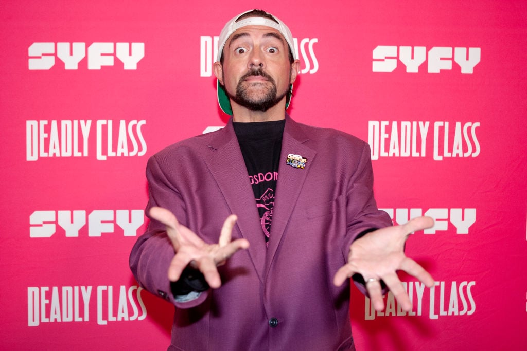 Kevin Smith on the red carpet