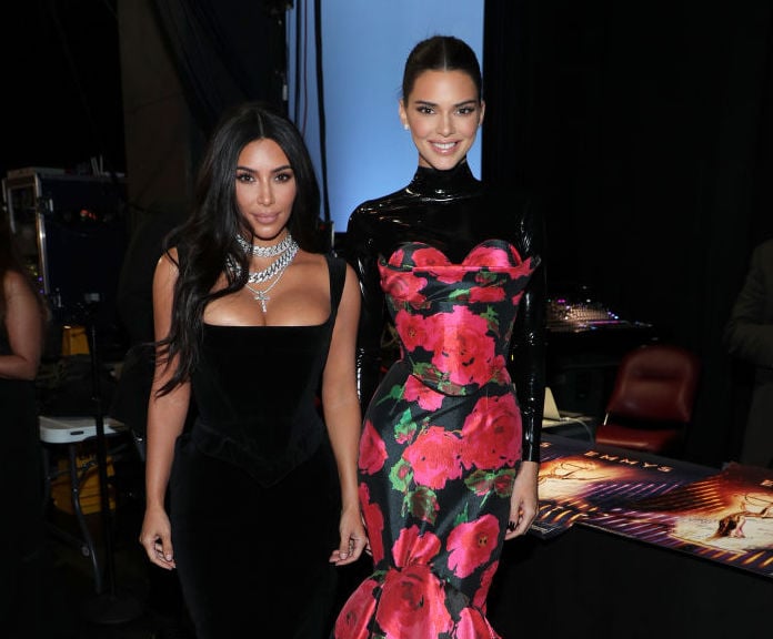 Kim Kardashian West and Kendall Jenner 