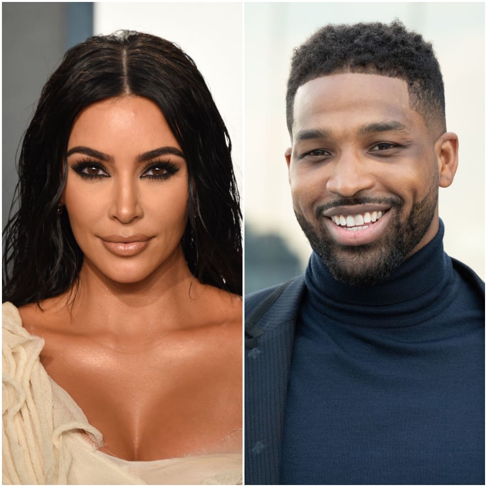 Kim Kardashian West and Tristan Thompson