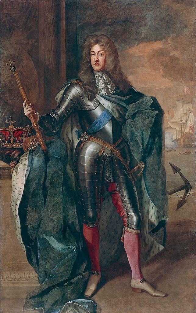 Portrait of James II Stuart by Godfrey Kneller