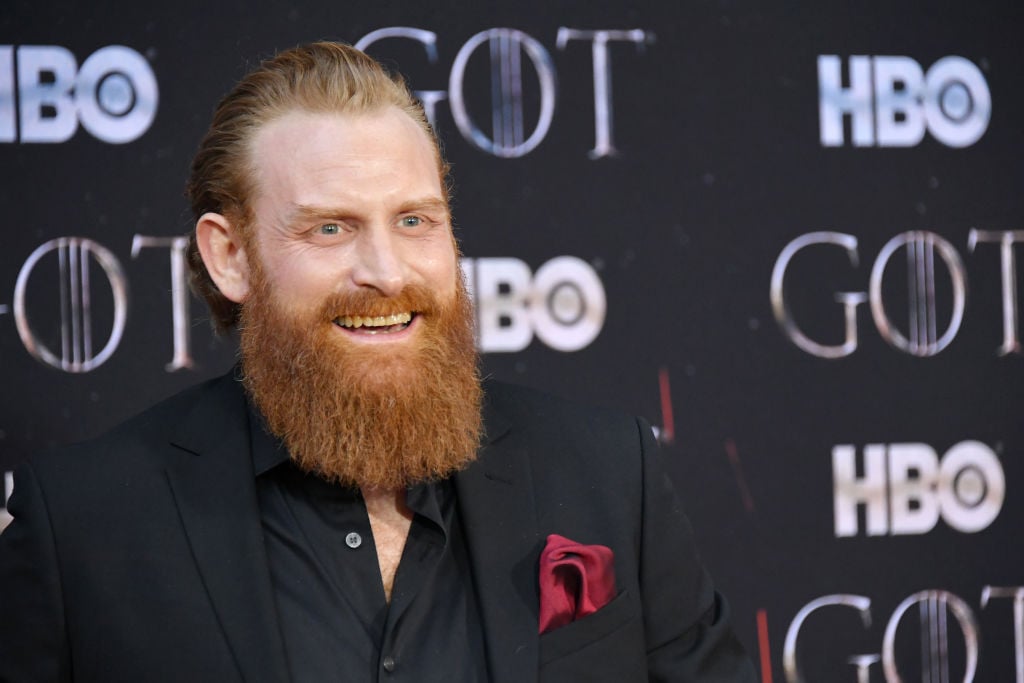 Kristofer Hivju at the Game of Thrones premiere