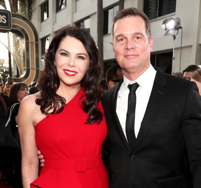 Lauren Graham and Peter Krause