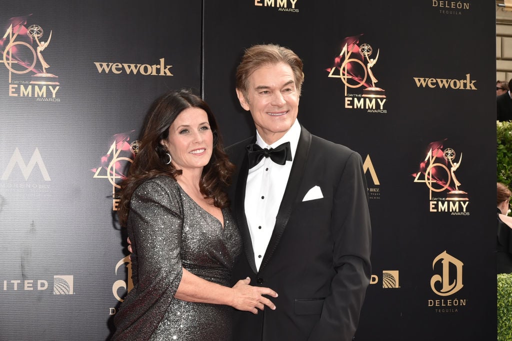 Lisa Oz and Dr. Mehmet Oz attend the 46th annual Daytime Emmy Awards