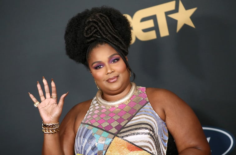 Lizzo on the red carpet