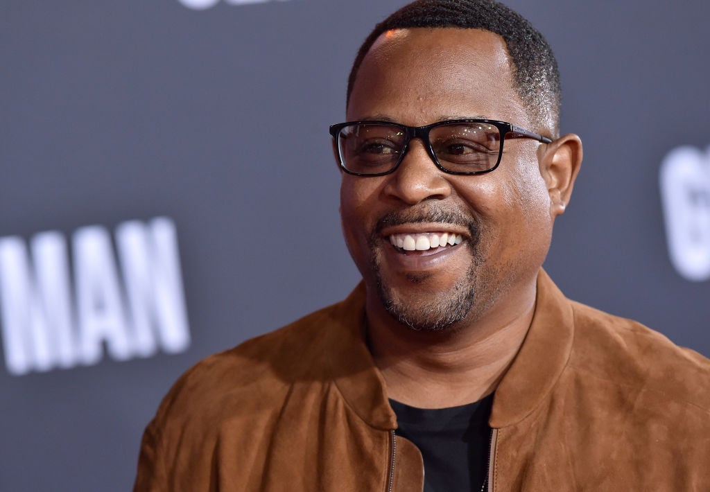 Martin Lawrence on the red carpet at a movie premiere in October 2019