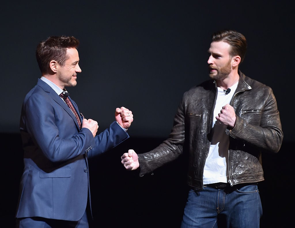 Marvel's Chris Evans RDJ