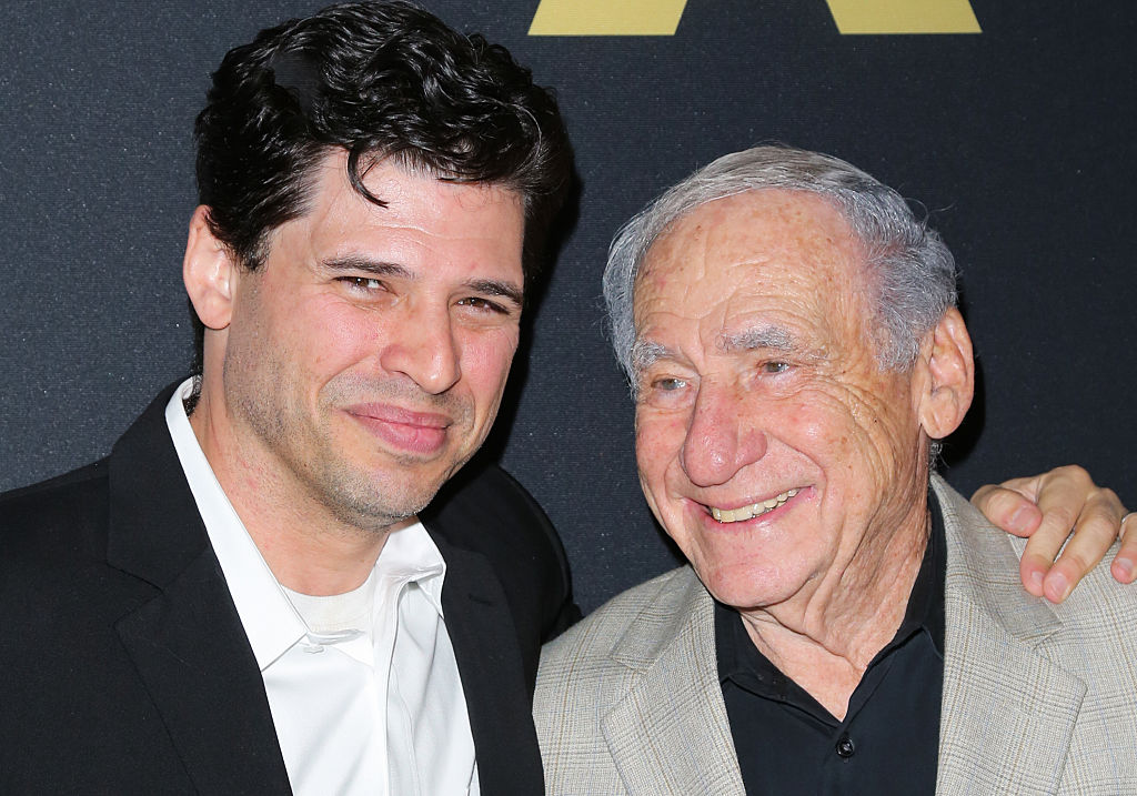 Max Brooks and Mel Brooks