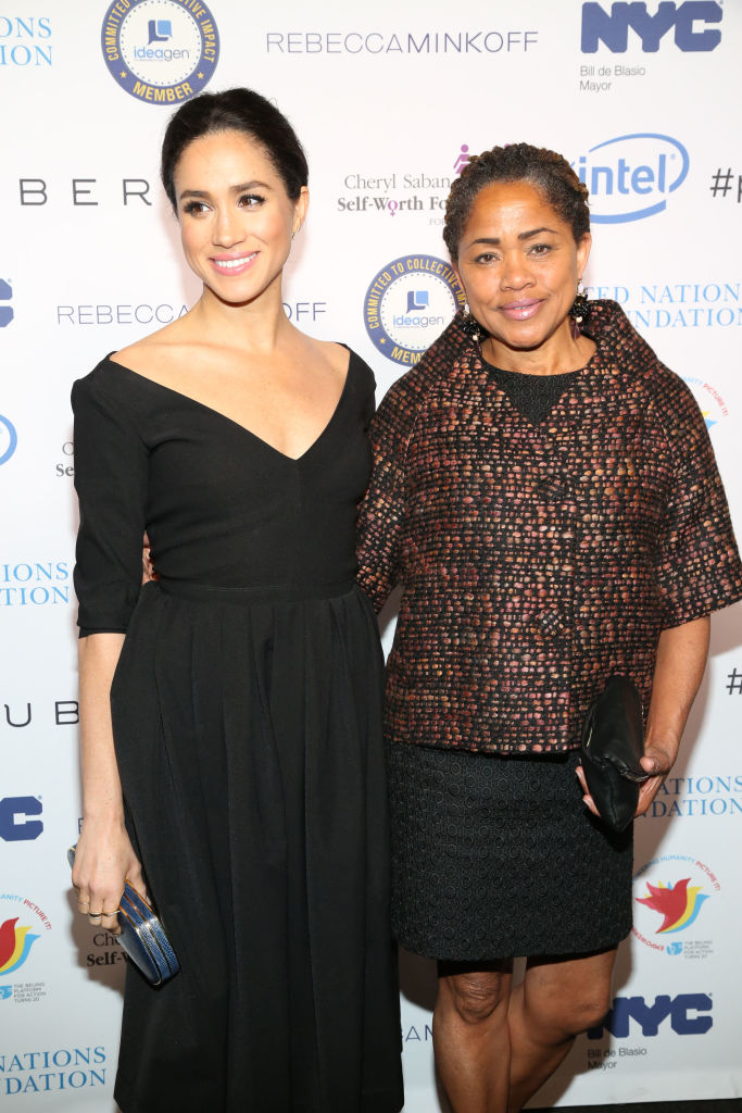 Meghan Markle and Doria Ragland on March 10, 2015