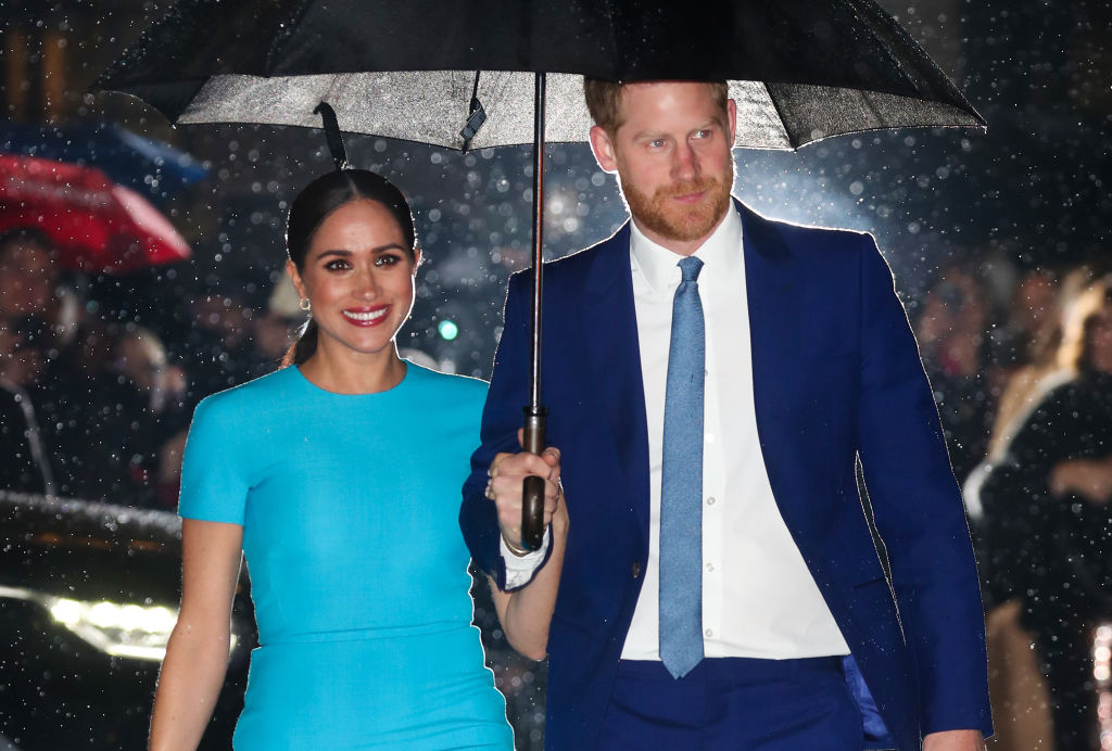 Meghan Markle and  Prince Harry attend The Endeavour Fund Awards on March 05, 2020, in London, England