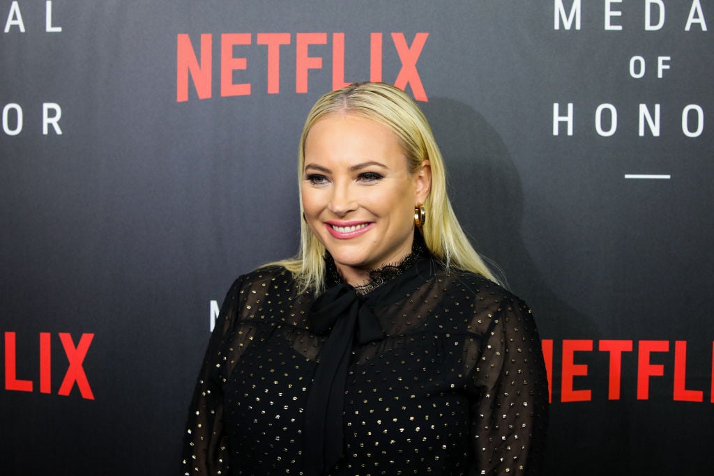 Meghan McCain of "The View" at the Netflix 'Medal of Honor' screening 
