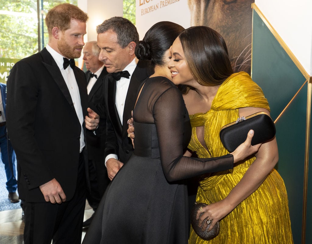 Harry and Meghan with Bob Iger 