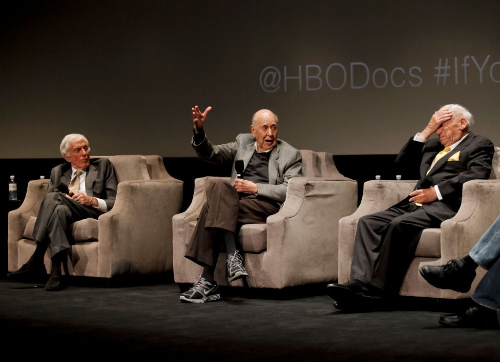 Mel Brooks, Carl Reiner and Dick Van Dyke