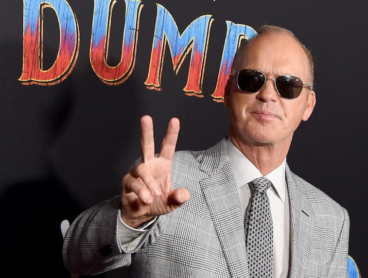 Michael Keaton on the red carpet