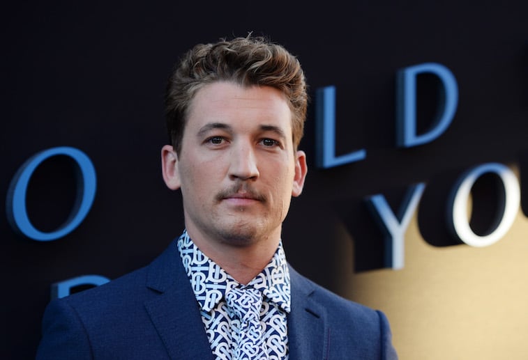 Miles Teller on the red carpet