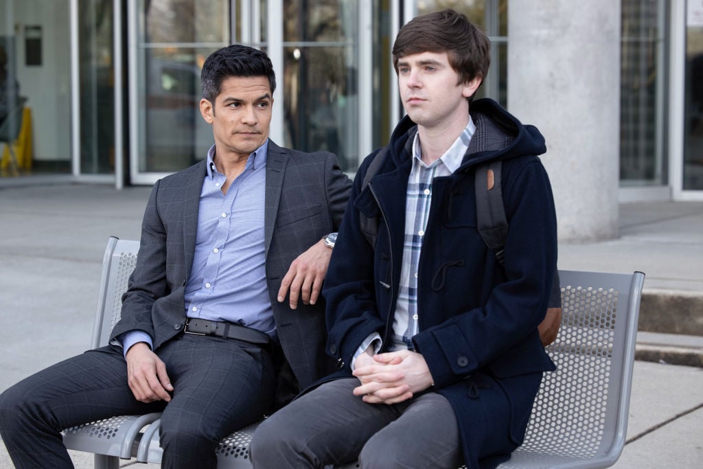 Nicholas Gonzalez and Freddie Highmore | Jack Rowand/ABC via Getty Images