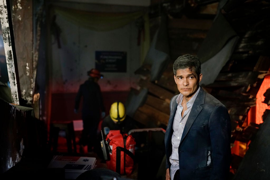 Nicholas Gonzalez on the set of The Good Doctor | Darko Sikman/ABC via Getty Images