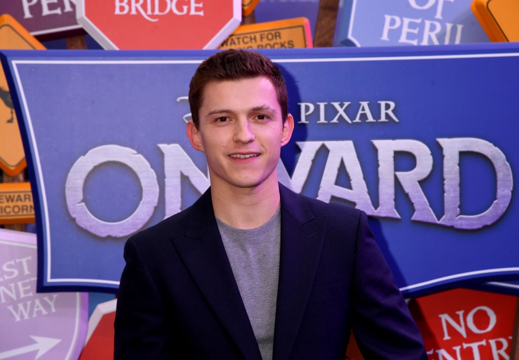 Tom Holland at the Onward U.K. premiere