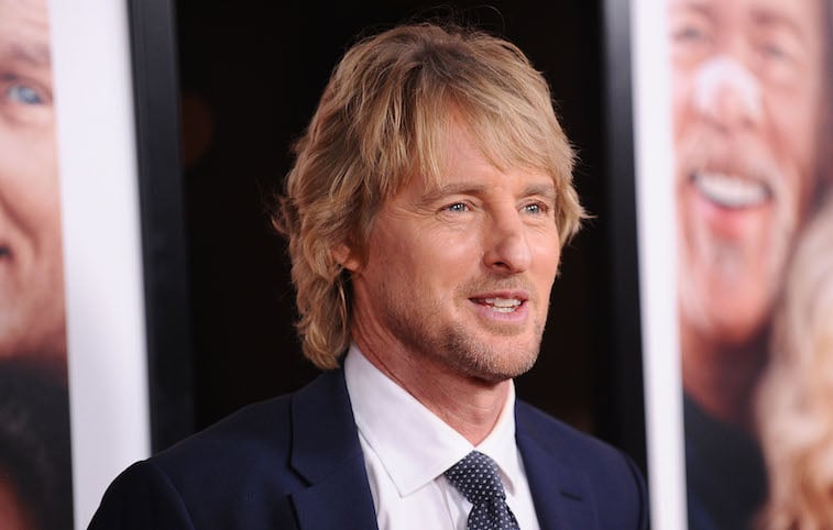 Owen Wilson on the red carpet