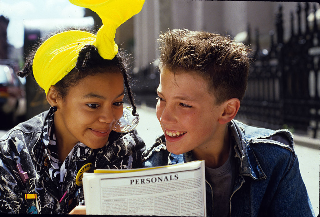 Pam Potillo and Ben Affleck in an ABC Afterschool Special 'Wanted: The Perfect Guy' in 1986