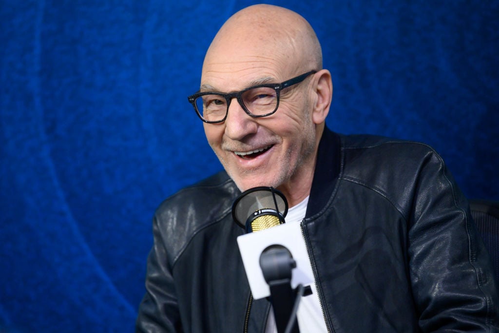 Patrick Stewart visits the SiriusXM Hollywood Studio