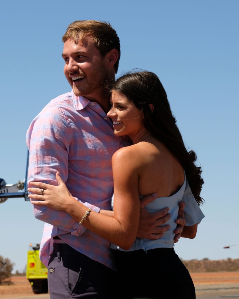Madison Prewett and Peter Weber on The Bachelor