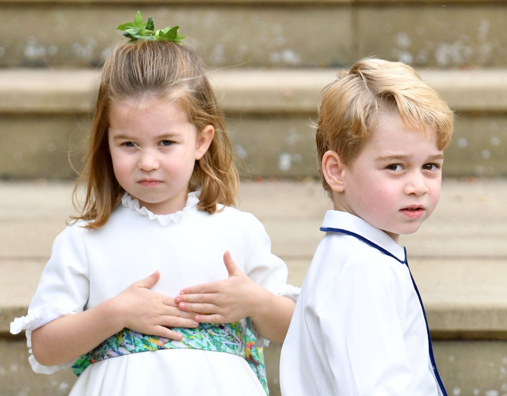 Prince George and Princess Charlotte
