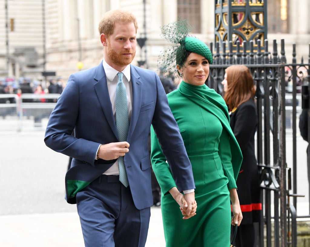 Prince Harry and Meghan, Duchess of Sussex  attend the Commonwealth Day Service 2020