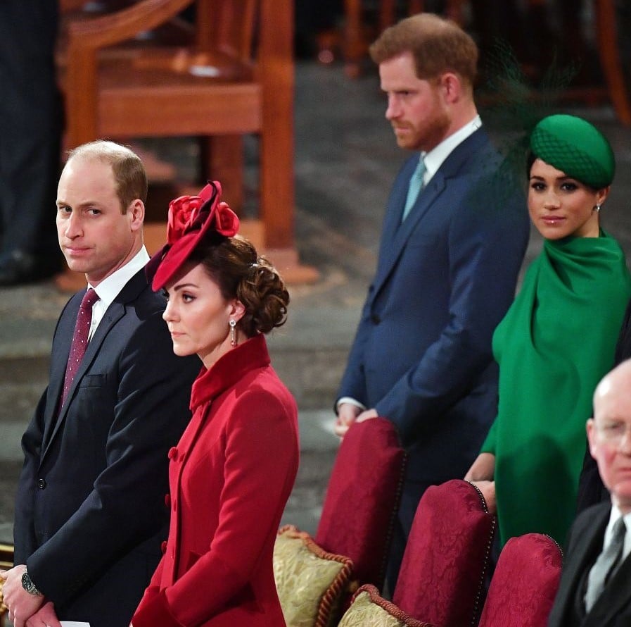 Prince Harry, Meghan Markle, Prince William, Kate Middleton