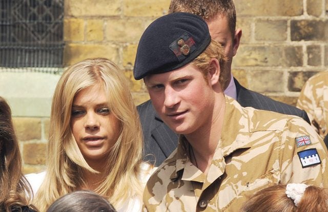 Prince Harry and Chelsy Davy on May 5, 2008