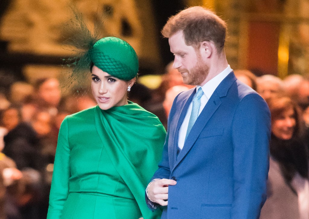 Prince Harry and Meghan Markle attend the Commonwealth Day Service 2020