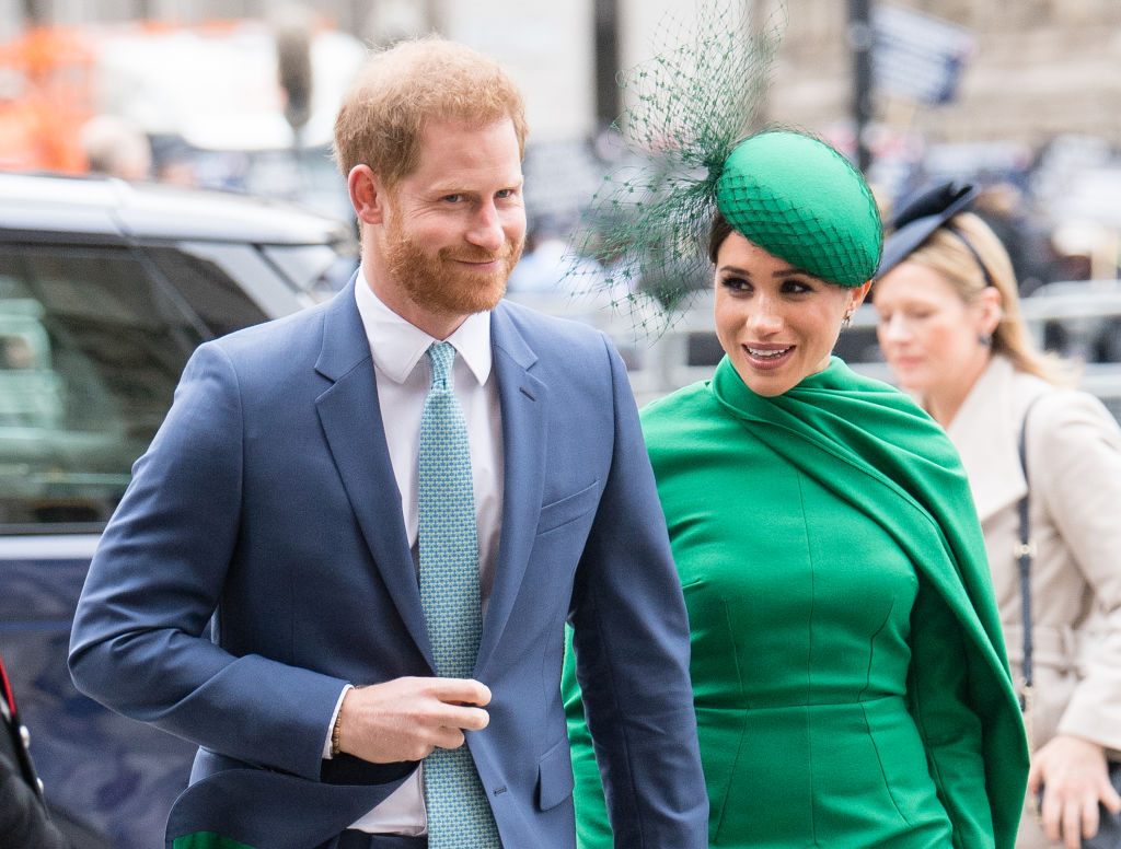 Prince Harry and Meghan Markle attends the Commonwealth Day Service 2020