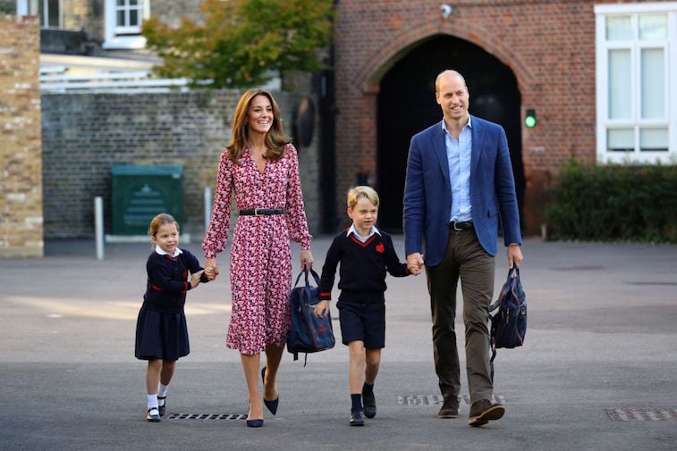 Prince William and Kate Middleton enrolled Prince George and Princess Charlotte in Thomas' Battersea school
