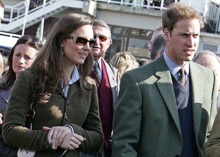 Prince William and Kate Middleton in 2007