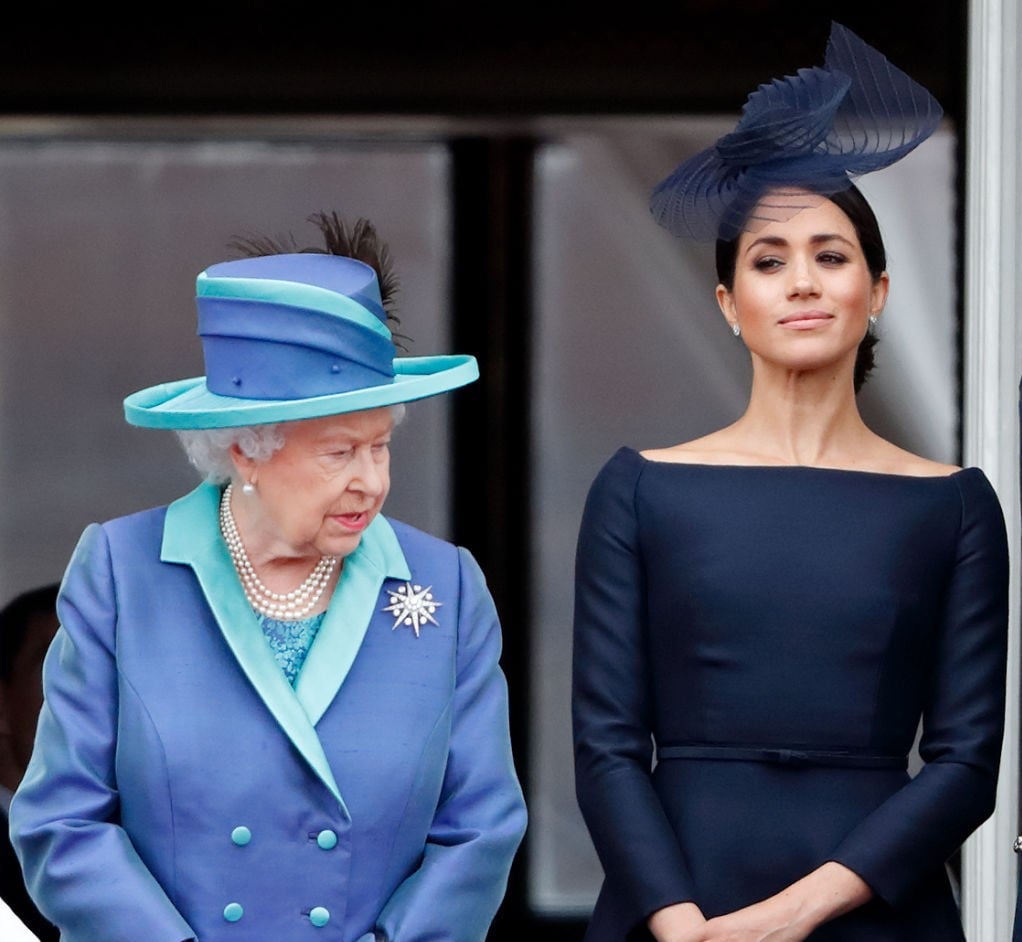 Queen Elizabeth II and Meghan Markle