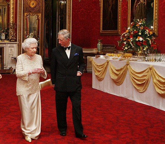 Queen Elizabeth II and Prince Charles