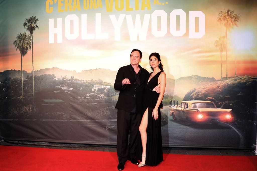 Quentin Tarantino and Daniela Pick