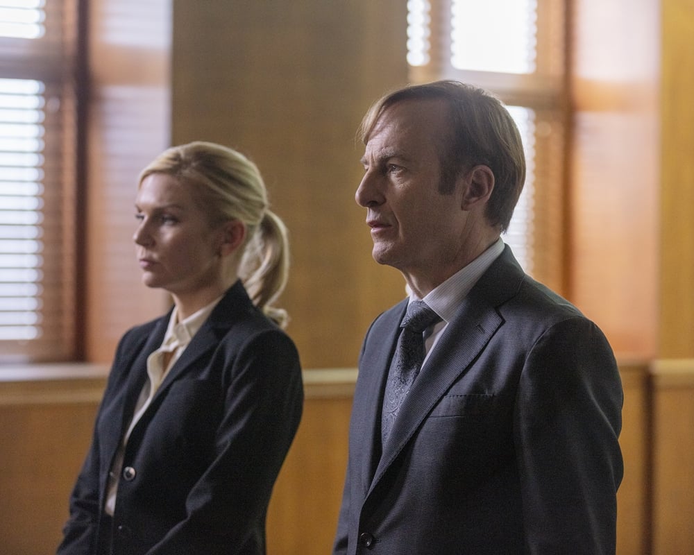 Rhea Seehorn and Bob Odenkirk