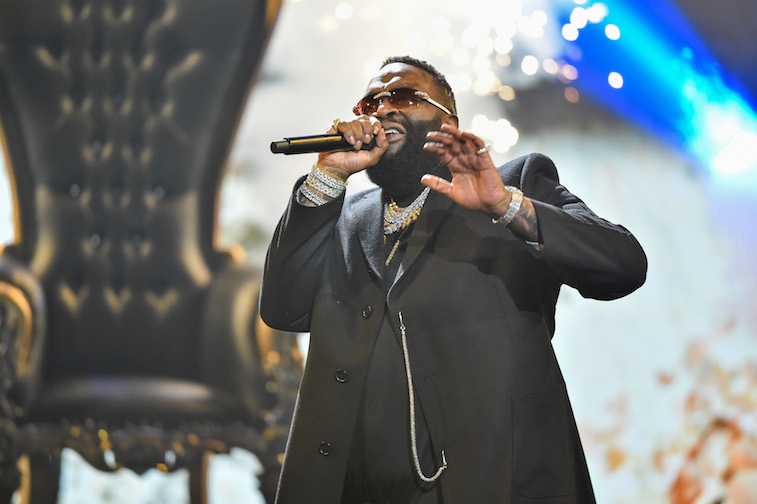 Rick Ross performs onstage