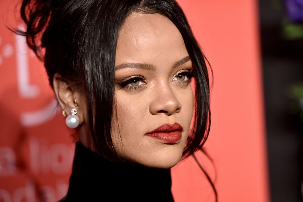 Rihanna on the red carpet at an event in September 2019