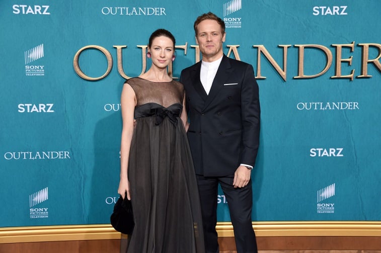 Caitriona Balfe and Sam Heughan