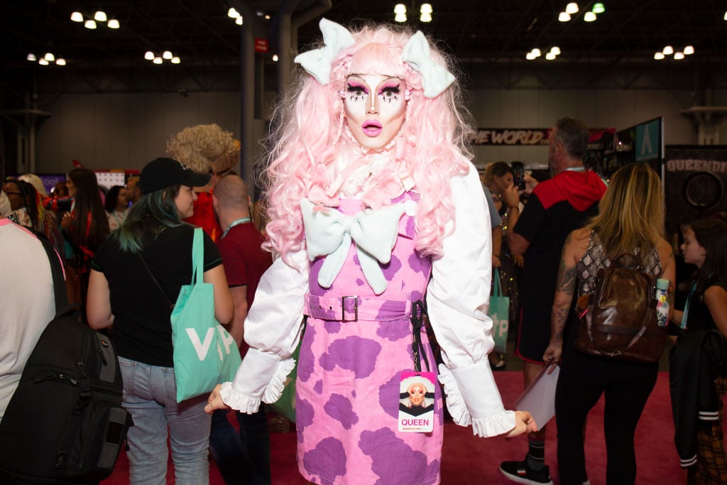 RuPaul's Drag Race star Scaredy Kat protests with Extinction Rebellion