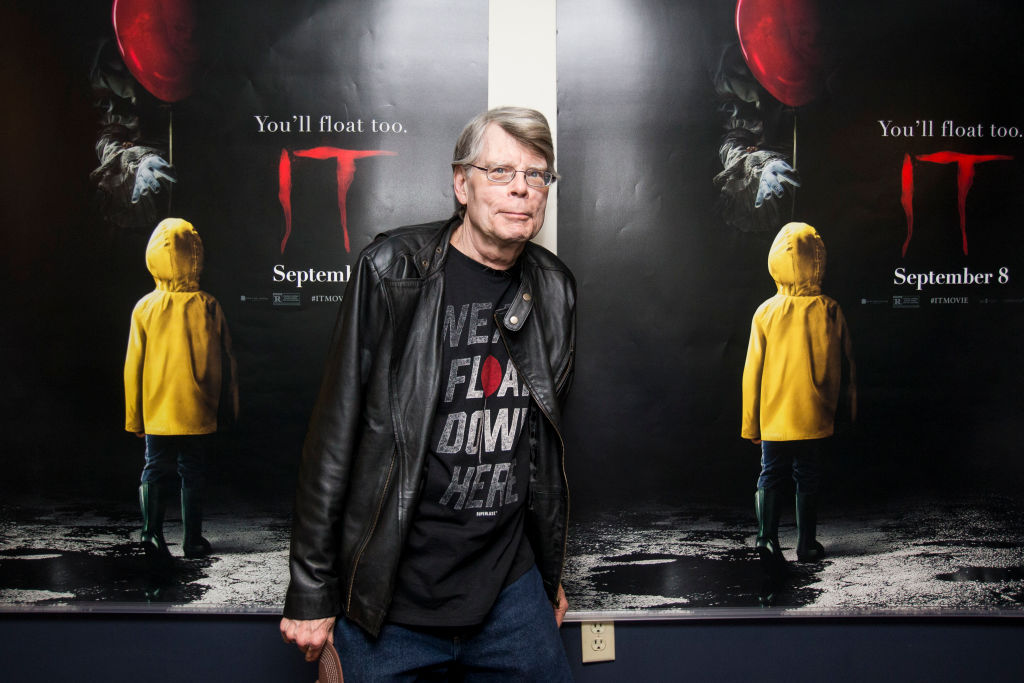 Stephen King at a special screening of 'IT'