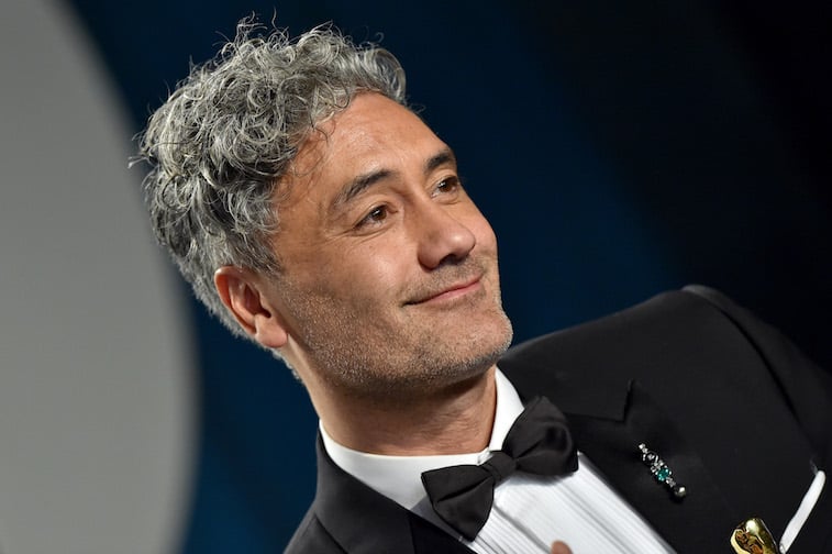 Taika Waititi on the red carpet