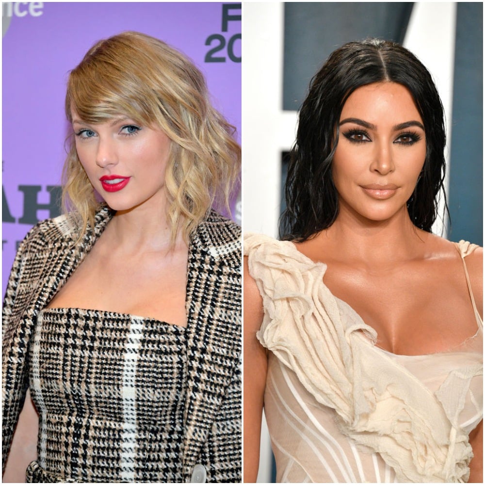 Taylor Swift and Kim Kardashian West